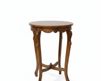 French Provincial Carved Accent Table
