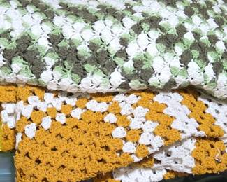 Handmade Crochet Granny Blankets