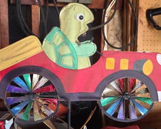 Turtle in Car Wind Spinner