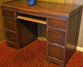 Vintage Waterfall Desk
