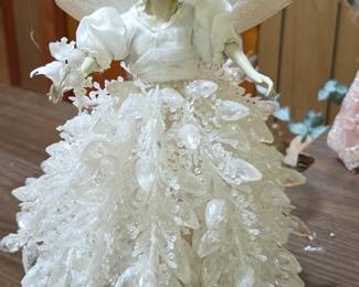 Fiber Optic Angel Tree Topper