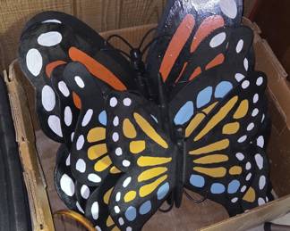 Monarch Butterfly Metal Wall Art