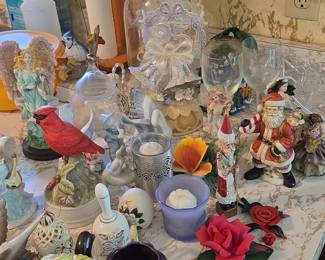 Assorted Decorative Figurine Collection