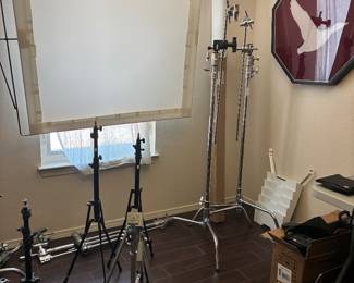 Turtle base C stand grip head, boom arm sets