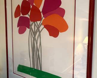 MCM lithograph; signed and numbered
