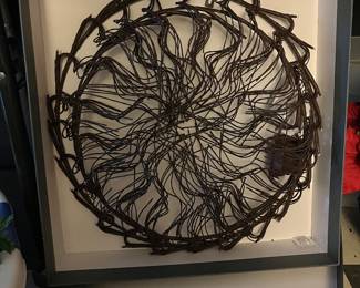 RH Wreath (2 available) - lit