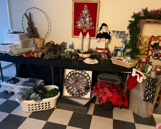 Holiday Decor: Christmas and Easter and Wood wine storage rack