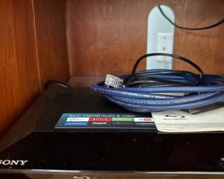 Sony Blu-Ray disc player