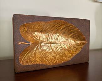 Gold-leaf decor