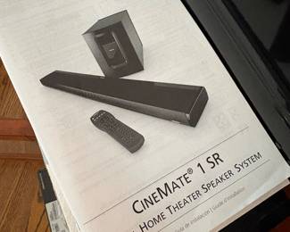Bose Sound bar and Sub-Woofer