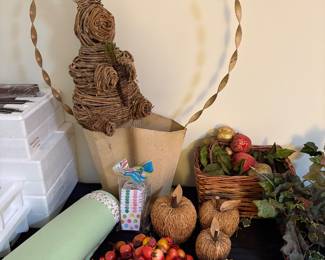 Easter and Fall decor