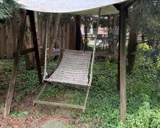 Rope Swing with Canopy