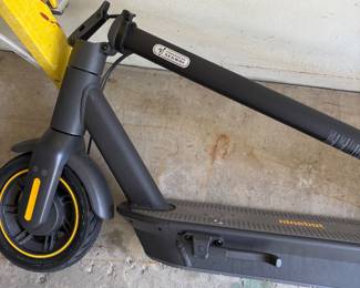 Another view of the Segway Ninebot scooter