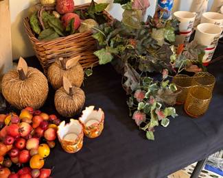 Fall holiday decor