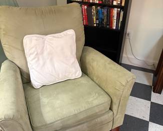 Recliner and bookcase