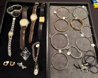 Men's and Women's watches and costume jewelry
