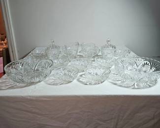 Glassware Pressed Glass