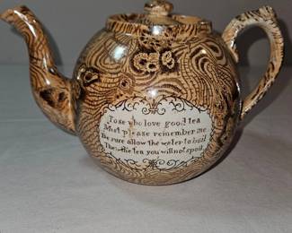RARE Victorian Motto Teapot