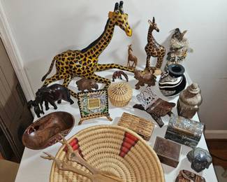 Collectibles From Africa, Honduras, India, ETC