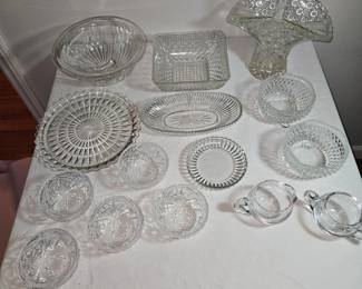 Crystal Cut Glassware