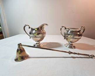 Silver Cream & Sugar