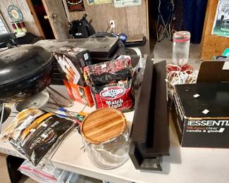 Camping supplies and outdoor grilling supplies