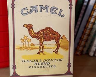 Vintage Camel Metal Box