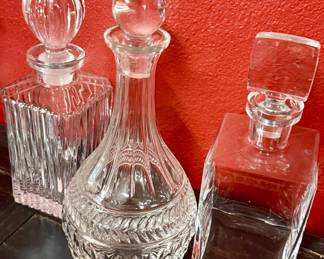 Liquor / liquid Decanters