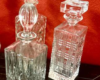 Liquor / liquid Decanters