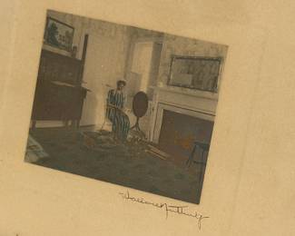 Artist Wallace Nutting-Pencil Signed 