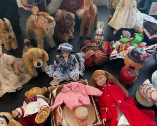 Steiff Animals, 1963 Skipper Barbie Doll