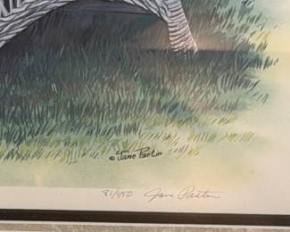 Artist Signed- Jane Partin