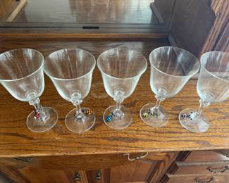 Nice glasses with charms