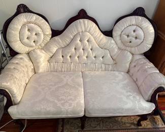 Victorian couch loveseat (set of 3 total couches)