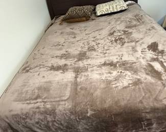 Queen bed (master bedroom- frame for sale as well)