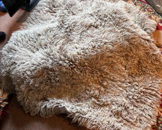 Large pile wool rug