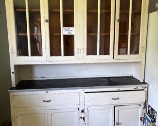 Vintage cabinet, there is also a topper