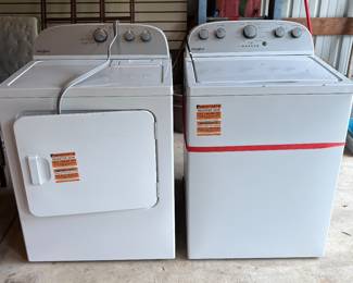 Newer Whirlpool washer & dryer