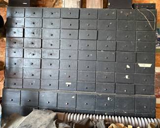 drawers are cigar boxes