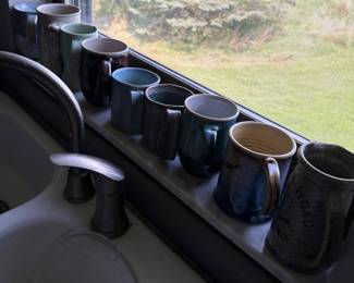 pottery mugs