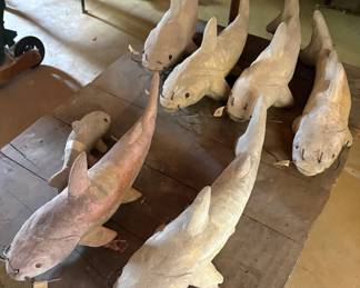 Concrete fish