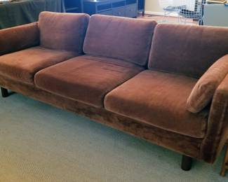 Selig MCM velvet sofa
