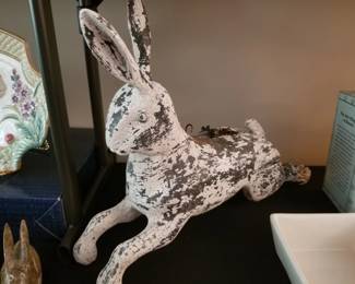 Rustic farmhouse bunny