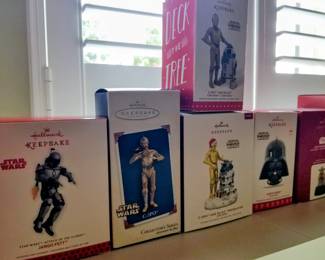 Hallmark Keepsake Star Wars Christmas ornaments