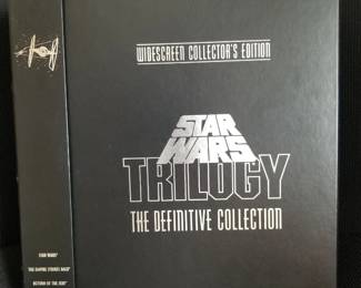 Star Wars laser disc trilogy, widescreen collector's edition