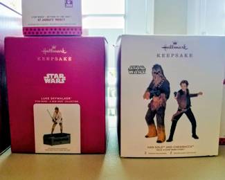 Hallmark Keepsake Star Wars Christmas ornaments