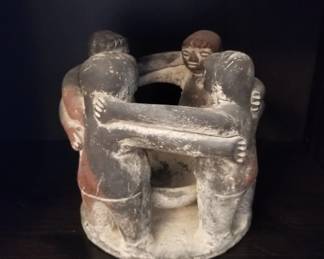 Circle of Friends, Mexican pottery figure