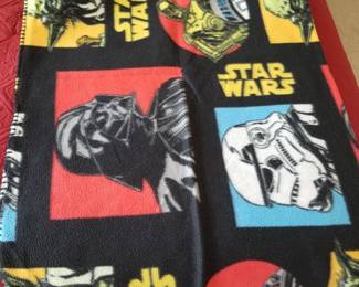 Star Wars lap blanket