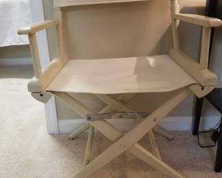 Pair of director's chairs 