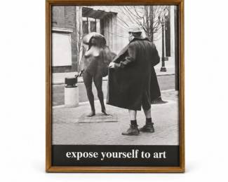 112 ExposeYourselftoArtFramedVintageArtPosterPrint